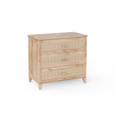 NAMI BOIS Commode / Big Chest of Drawers - Natural / Rattan