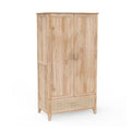 NAMI BOIS Armoire / Wardrobe - Natural / Rattan