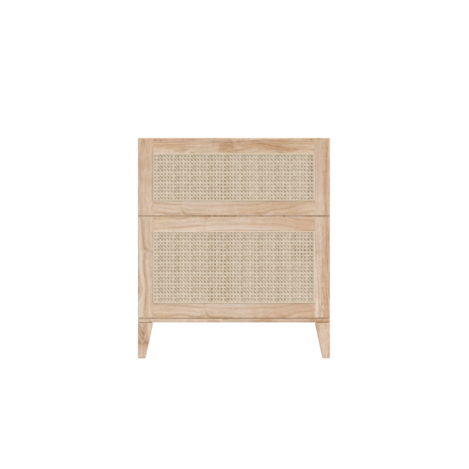 NAMI BOIS Evolutive Bed 70X140 - Natural / Rattan