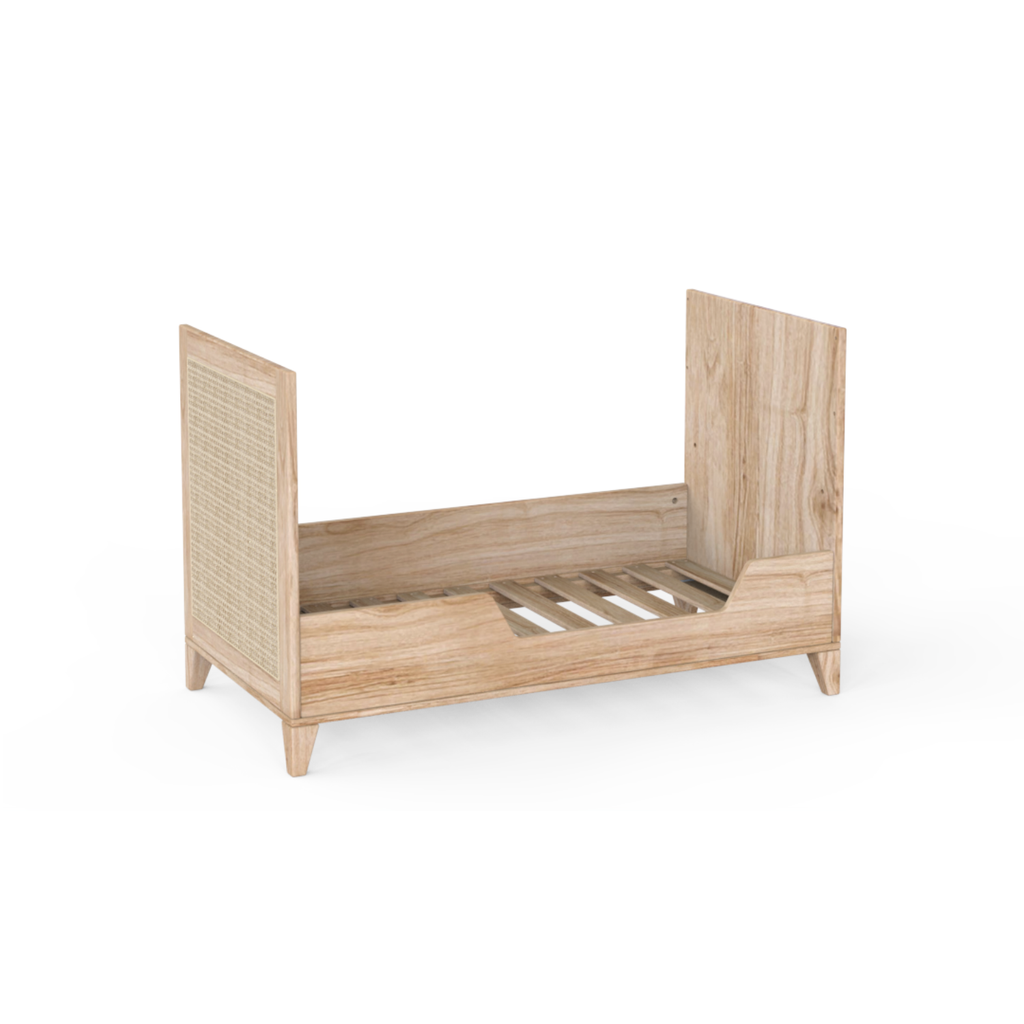 NAMI BOIS Evolutive Bed 60X120 -  Natural / Rattan