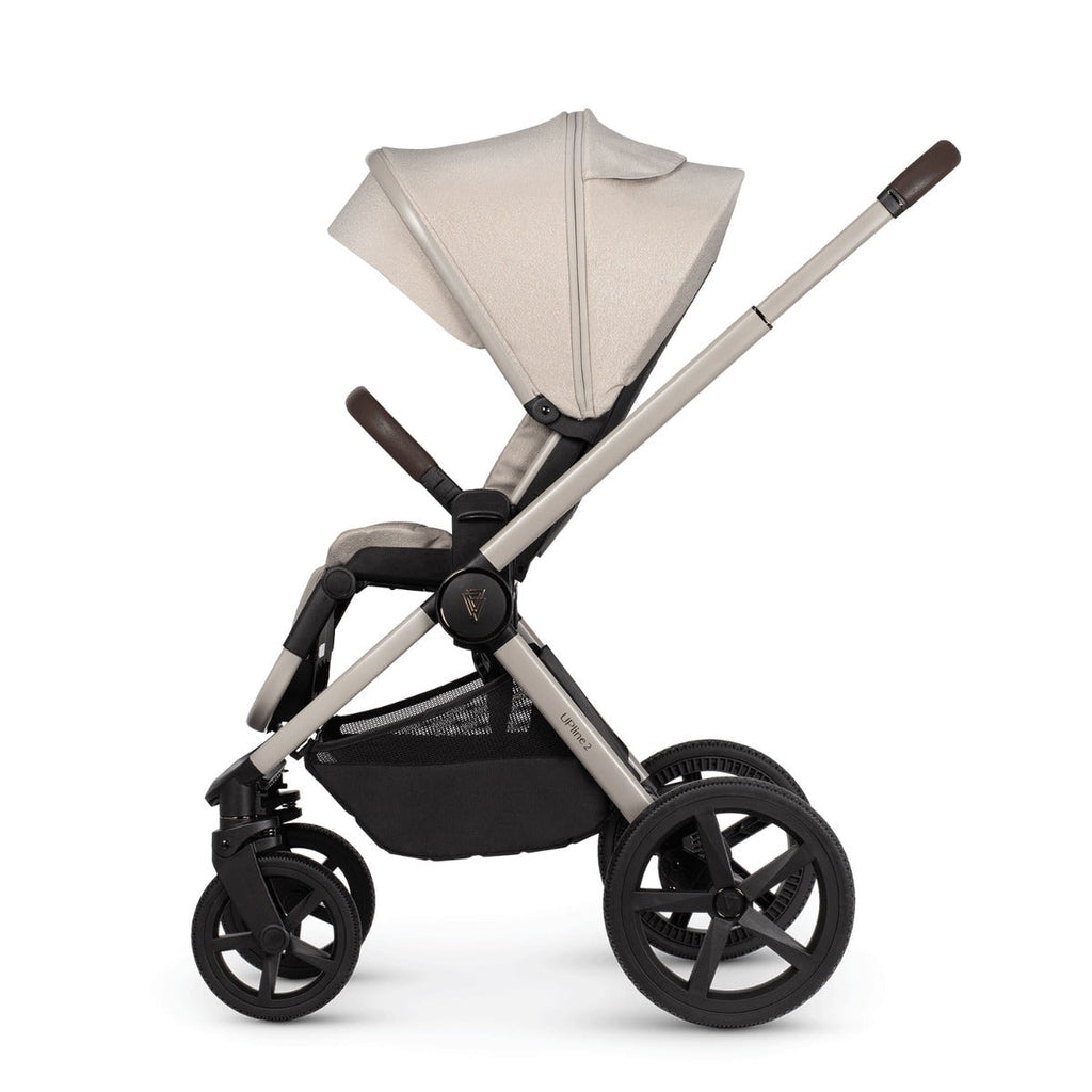 Venicci Upline 2 Pushchair & Carrycot 2-in-1 Bundle - Stone Beige 10