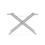 SnuzBaskit Light Grey Moses Basket & Dove Stand