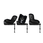CYBEX Sirona Gi i-Size PLUS 360° Rotating ISOFIX Toddler Car Seat - Moon Black