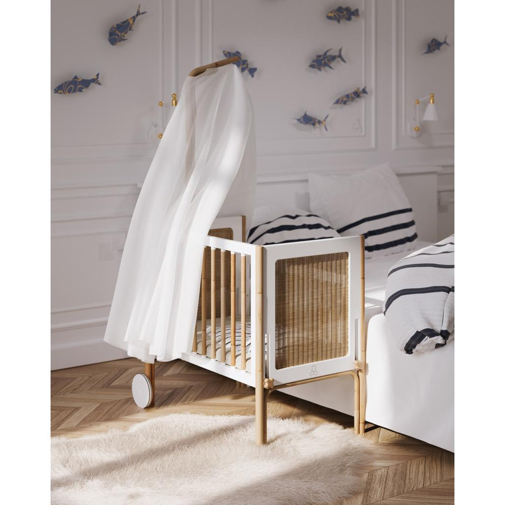 Oceania Co-Sleeping Cradle - Neige