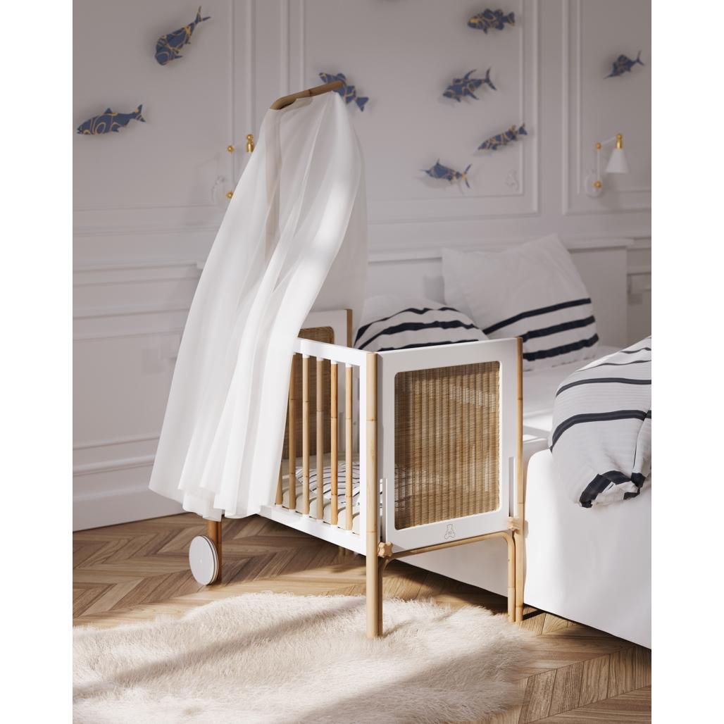 Oceania Co-Sleeping Cradle - Neige
