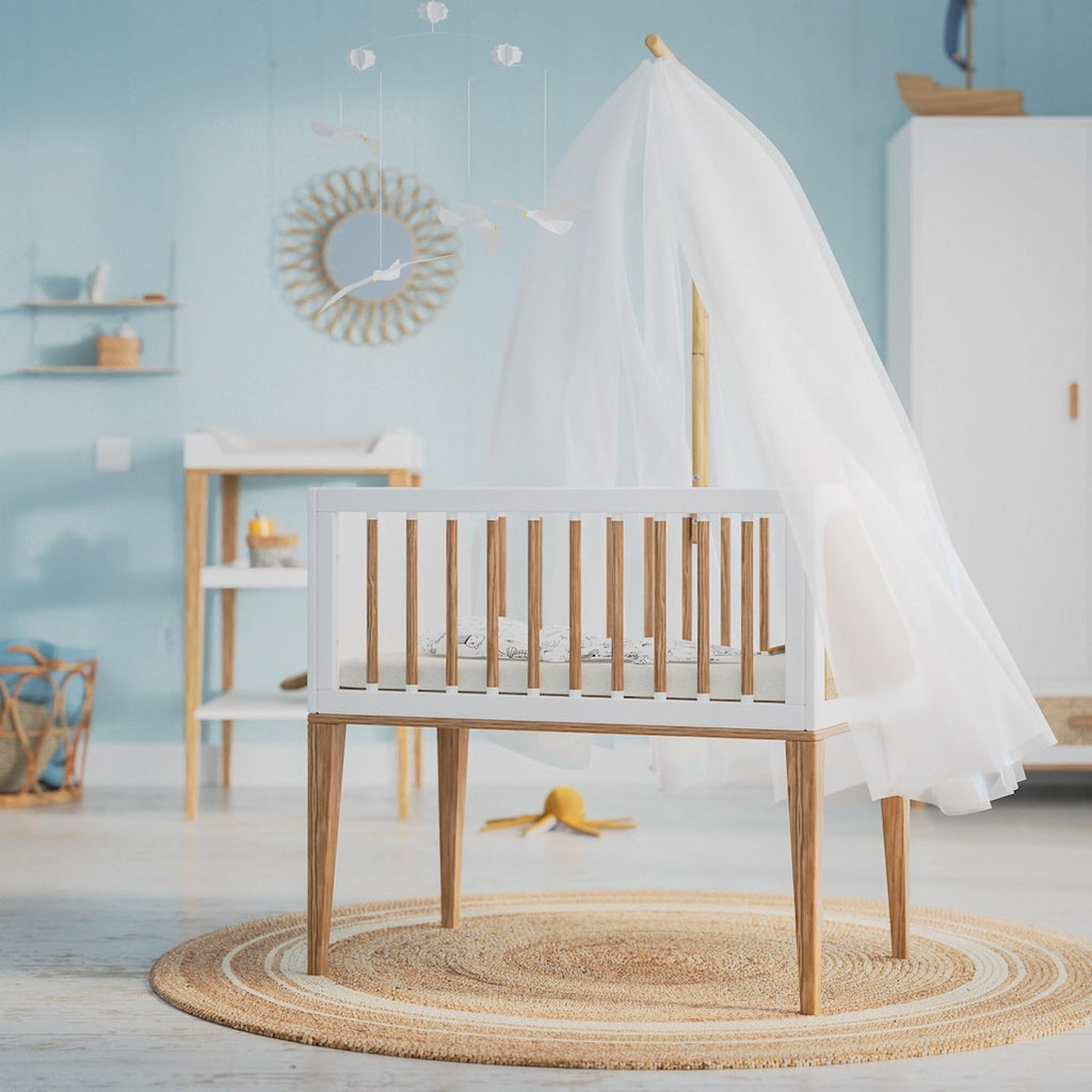 Nami Cradle - Rattan / Neige