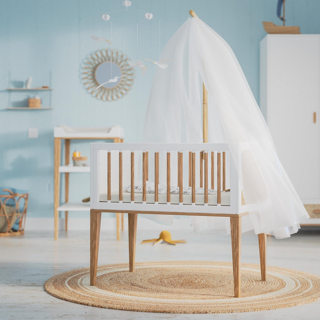 Nami Cradle - Rattan / Neige