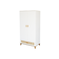 Nami Wardrobe Rattan / Neige