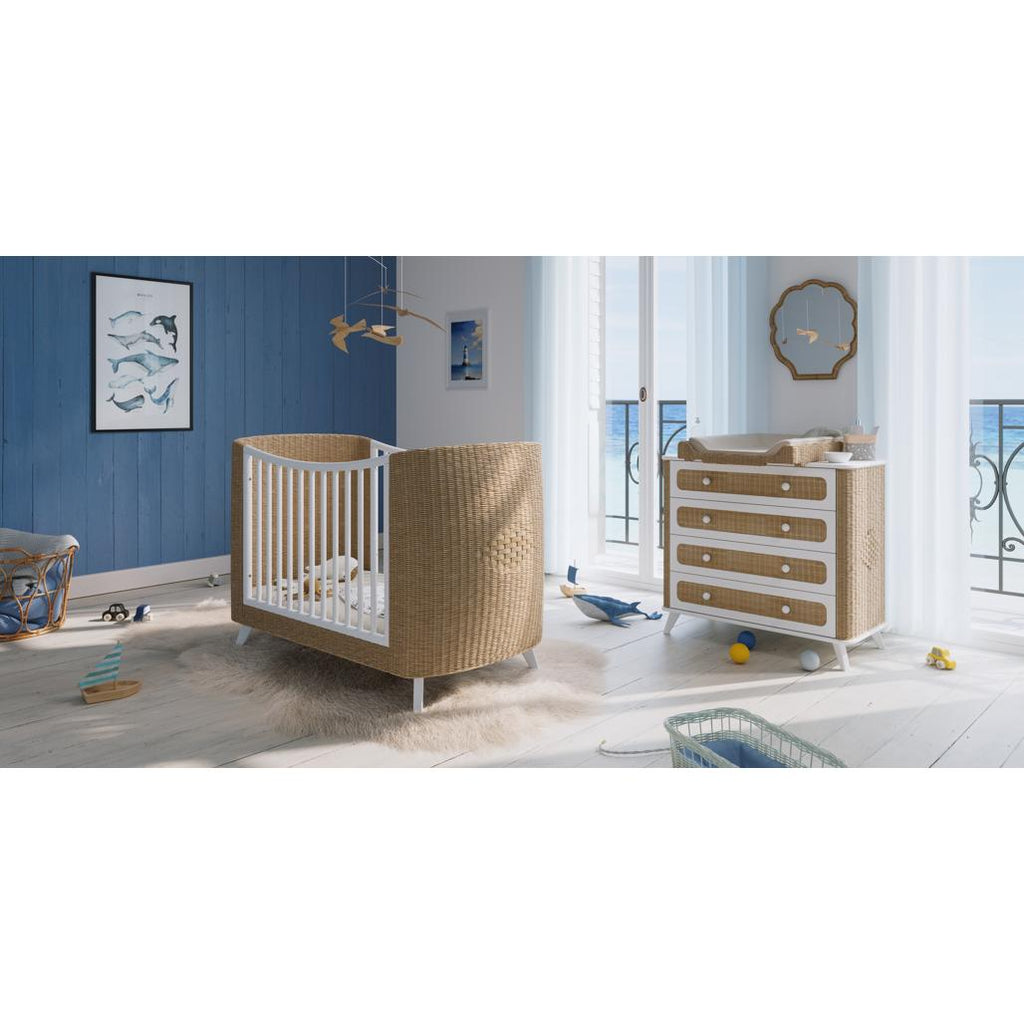 Coquillage Evolutive Bed 70 x 140 - Neige