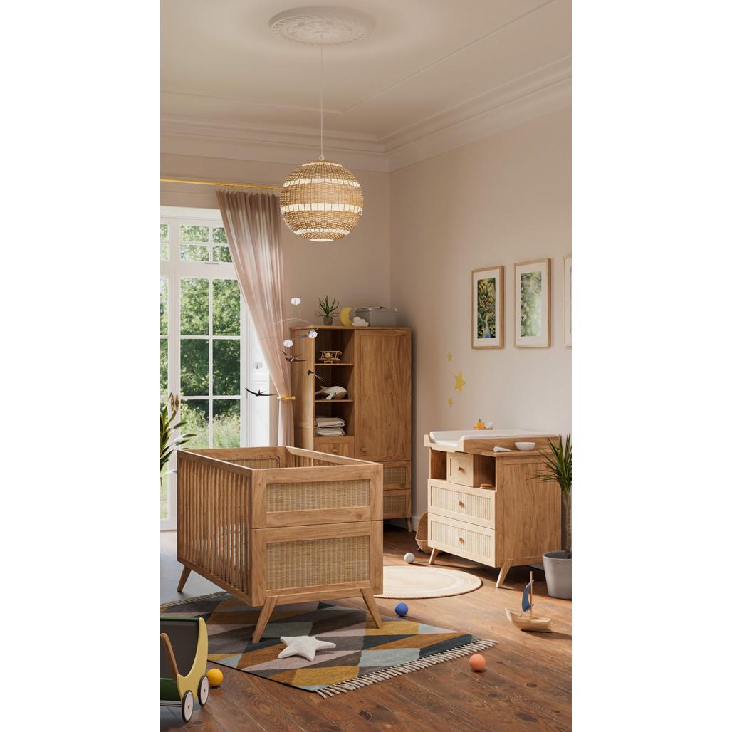 MARELIA BOIS Evolutive Bed 70X140 - Natural