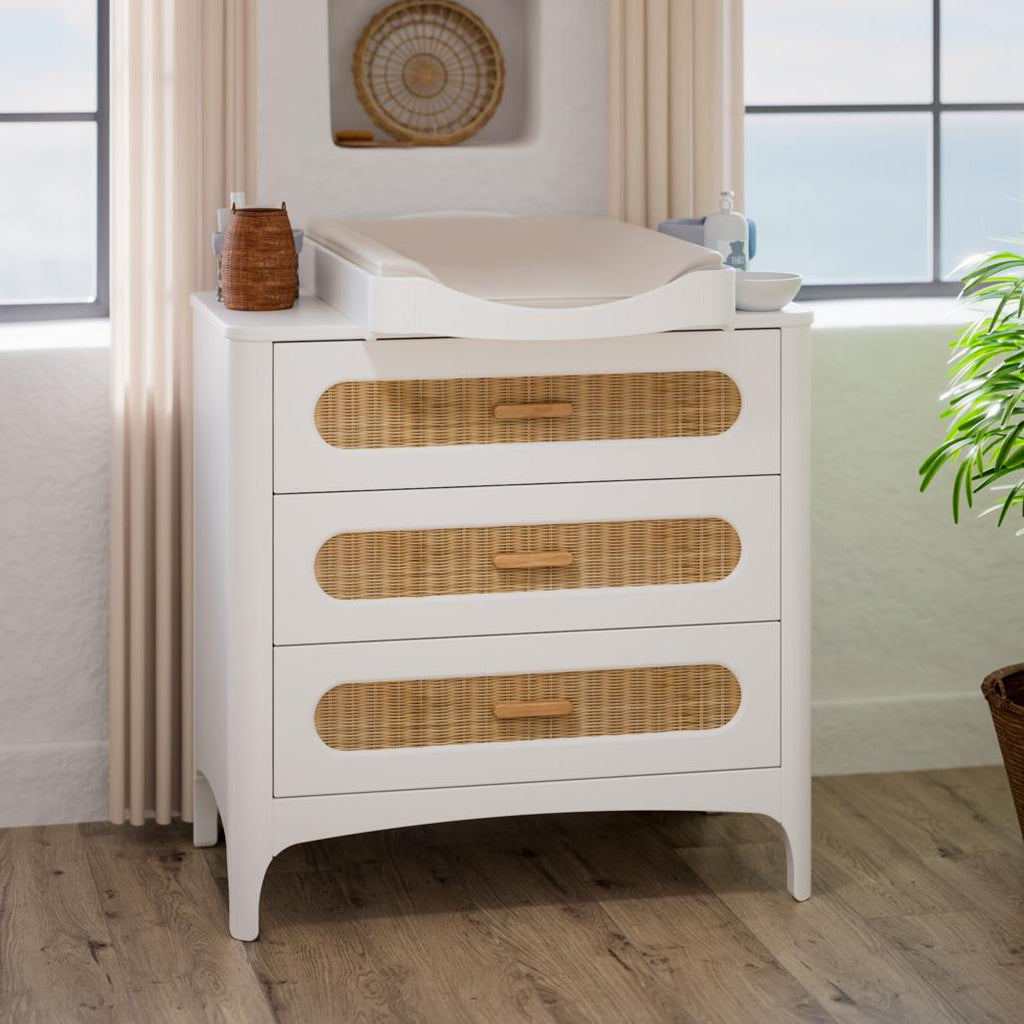 NEREIDES  COMMODE / BIG CHEST OF DRAWERS H88.8cm - Neige