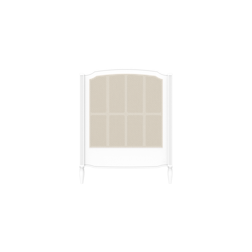 HERMIONE Lit / Bed 70X140  H86cm - Neige