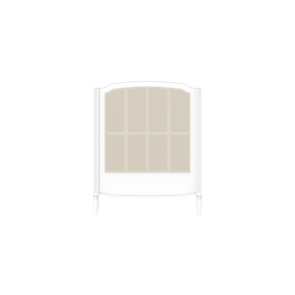 HERMIONE Lit / Bed 70X140  H86cm - Neige