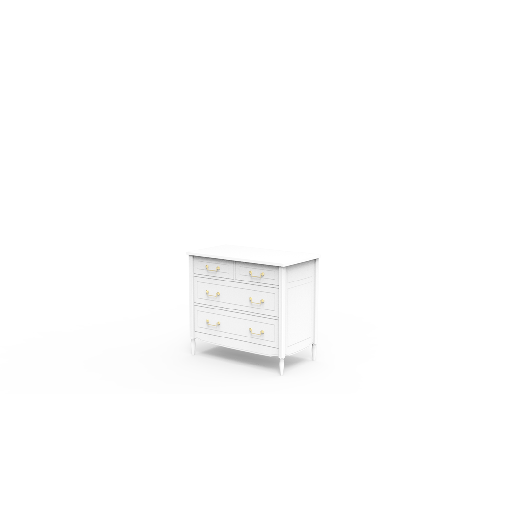 LAFAYETTE Commode / Big Chest of Drawers - Neige