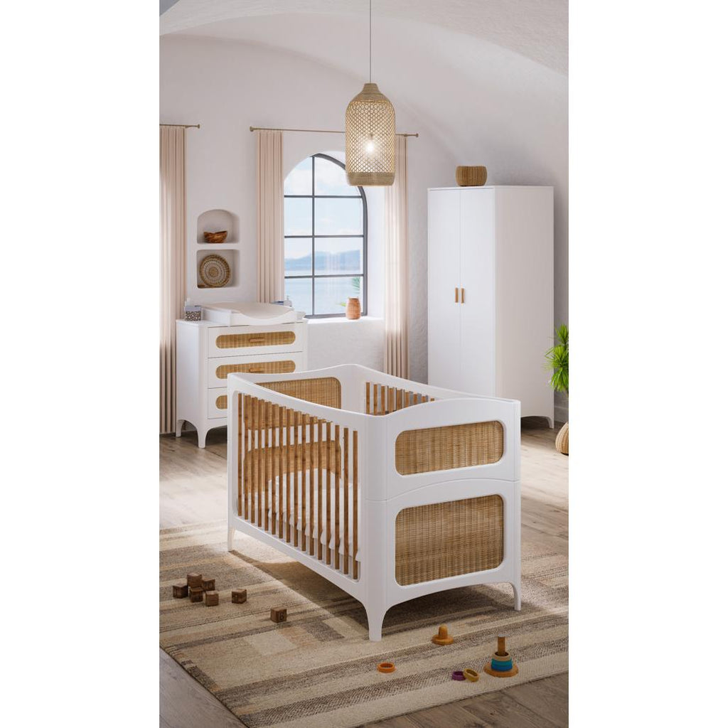 NEREIDES  COMMODE / BIG CHEST OF DRAWERS H88.8cm - Neige