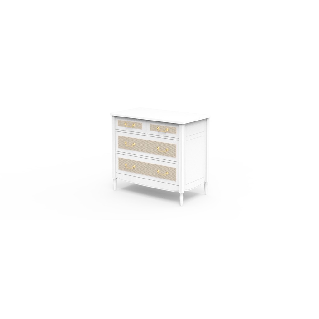HERMIONE Commode / Big Chest of Drawers - Neige