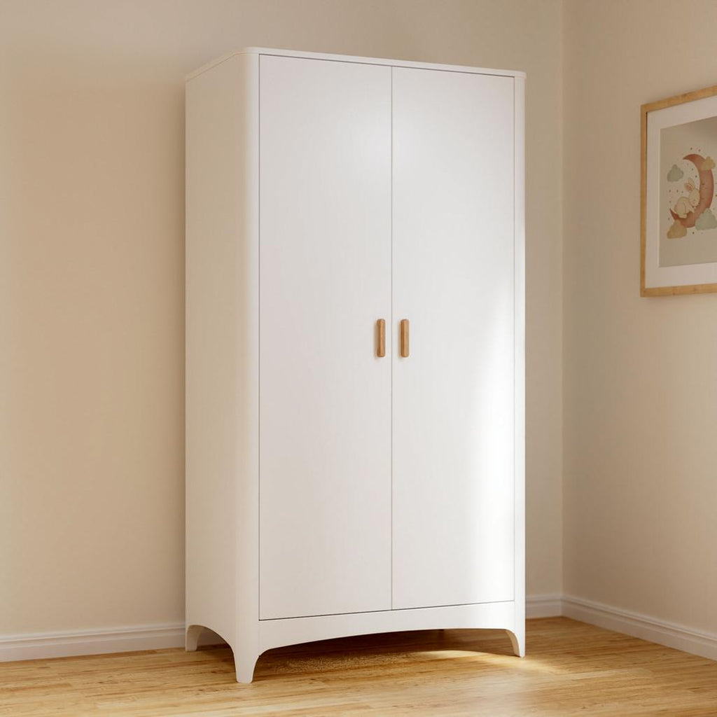 NEREE  ARMOIRE 2P / WARDROBE 2D - Neige