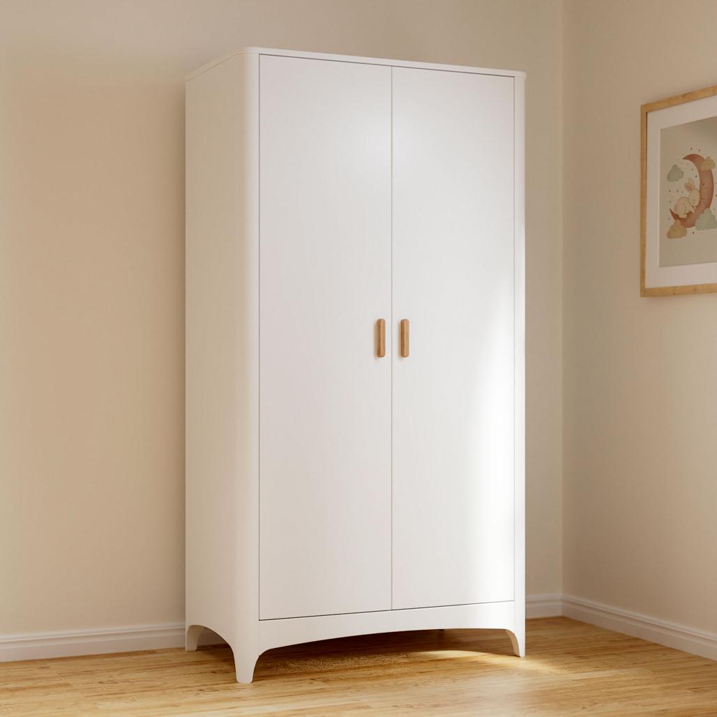 NEREE  ARMOIRE 2P / WARDROBE 2D - Neige