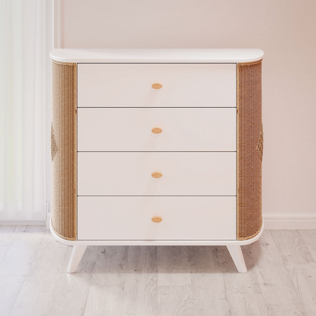 Coquillage Chest of Drawers - Neige