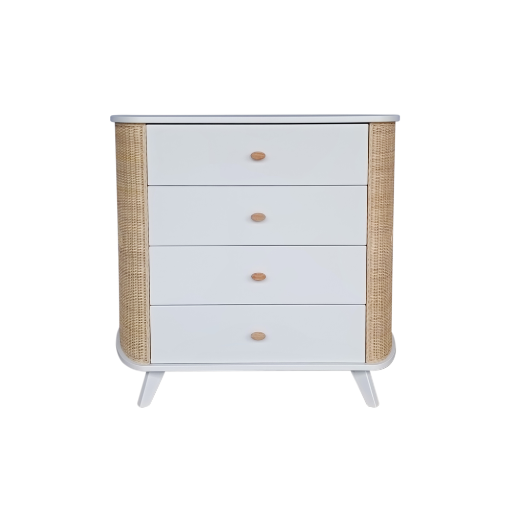 Coquillage Chest of Drawers - Neige