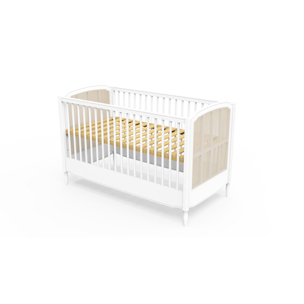 HERMIONE Lit / Bed 70X140  H86cm - Neige