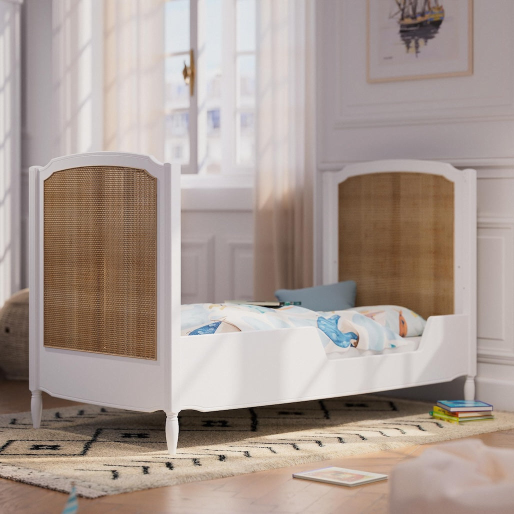 HERMIONE Lit / Bed 70X140  H86cm - Neige