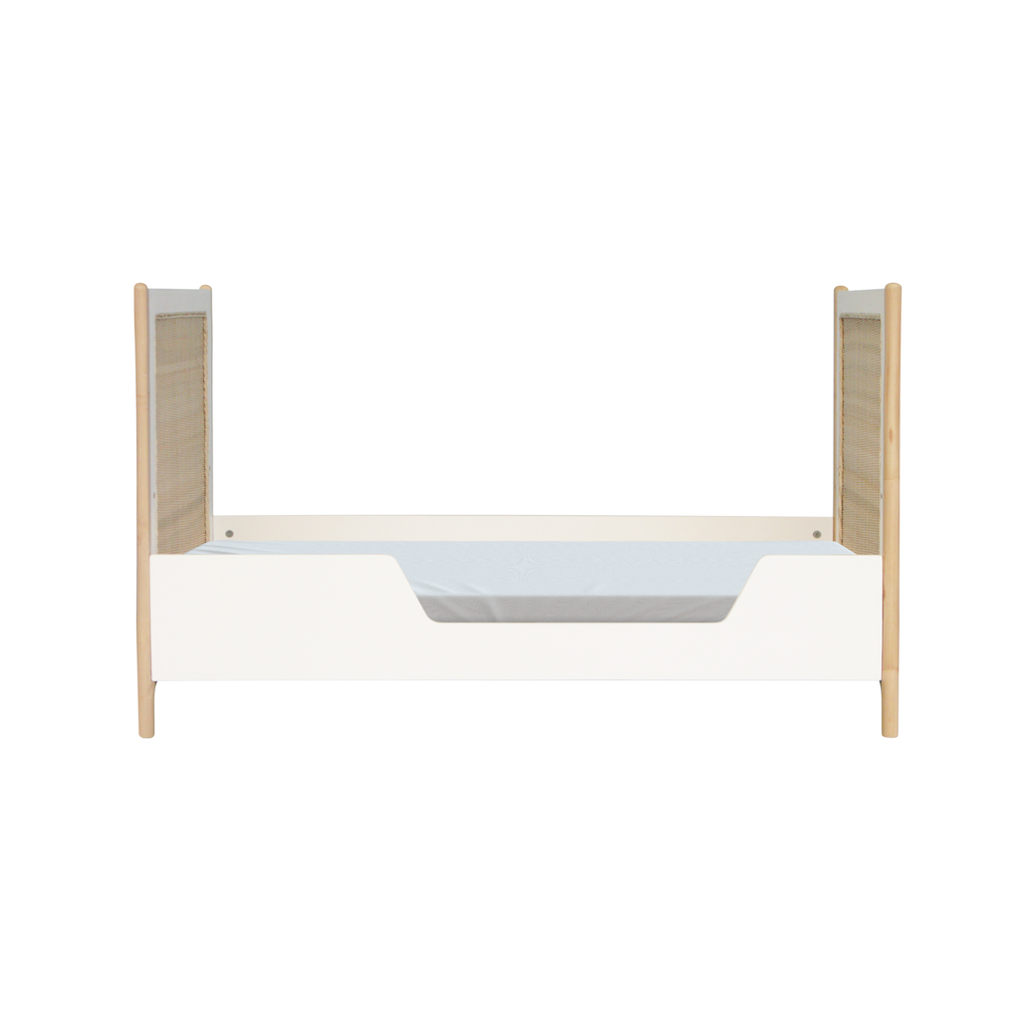 Oceania Rattan Evolutive Bed 60 x 120 - Neige