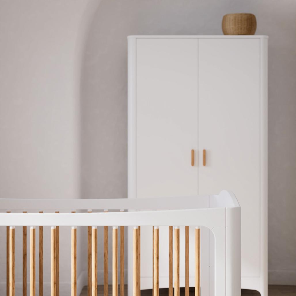 NEREE  ARMOIRE 2P / WARDROBE 2D - Neige