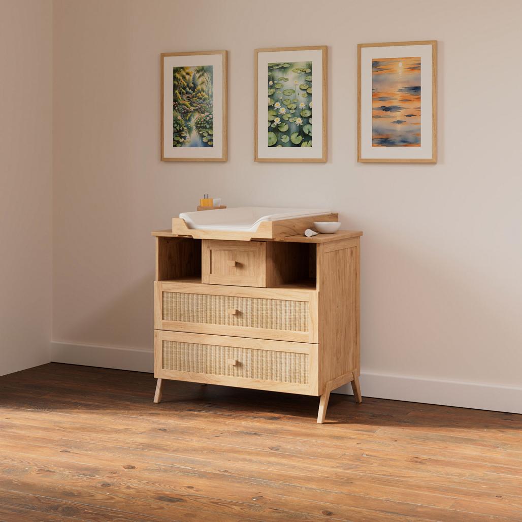 MARELIA BOIS Commode / Big Chest of Drawers - Natural