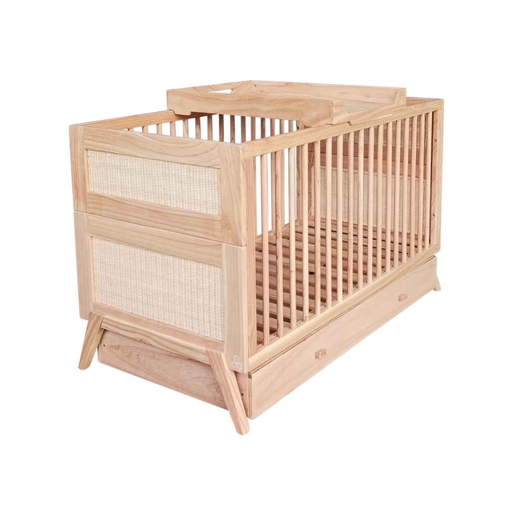 MARELIA BOIS Evolutive Bed 70X140 - Natural