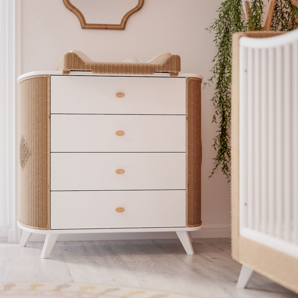 Coquillage Chest of Drawers - Neige