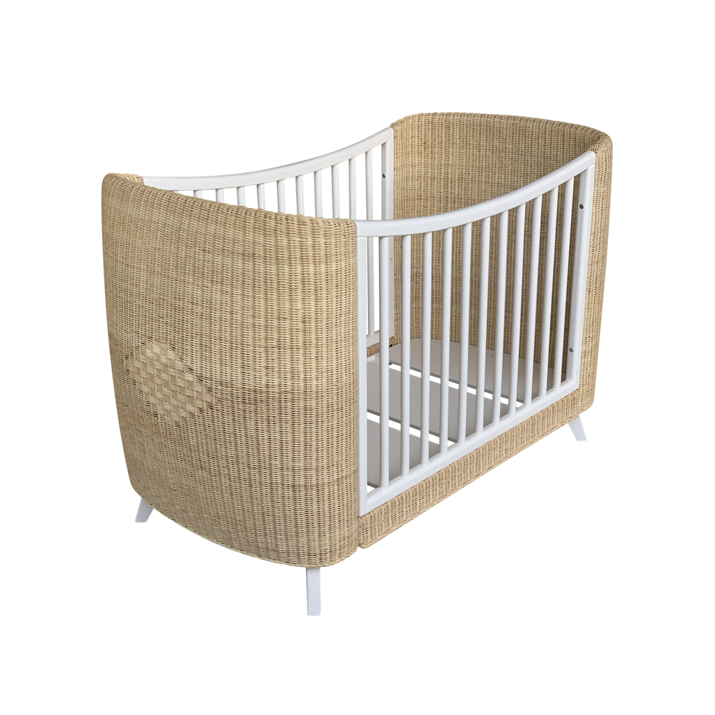 Coquillage Evolutive Bed 70 x 140 - Neige