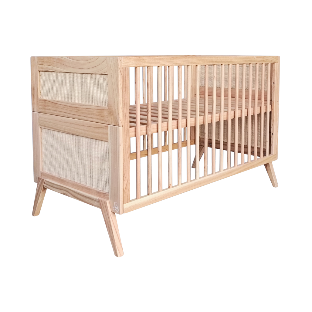 MARELIA BOIS Evolutive Bed 70X140 - Natural