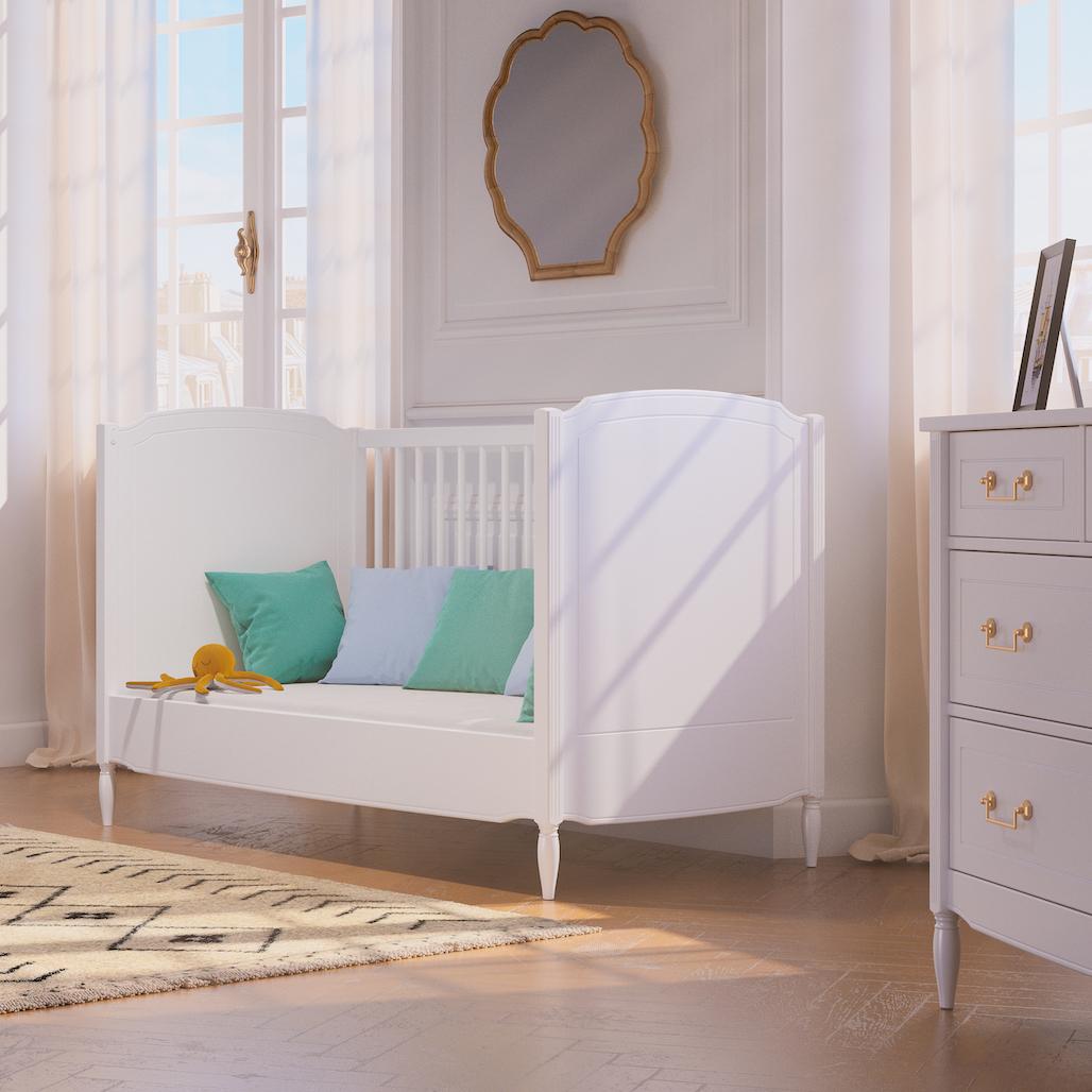 LAFAYETTE Lit / Bed 60X120 - Neige