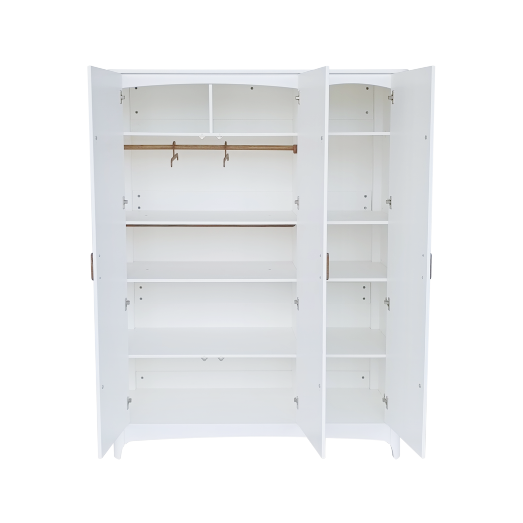NEREE  ARMOIRE 3P / WARDROBE 3D - Neige