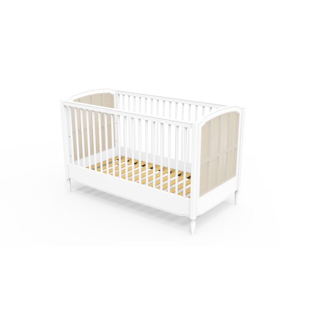 HERMIONE Lit / Bed 70X140  H86cm - Neige
