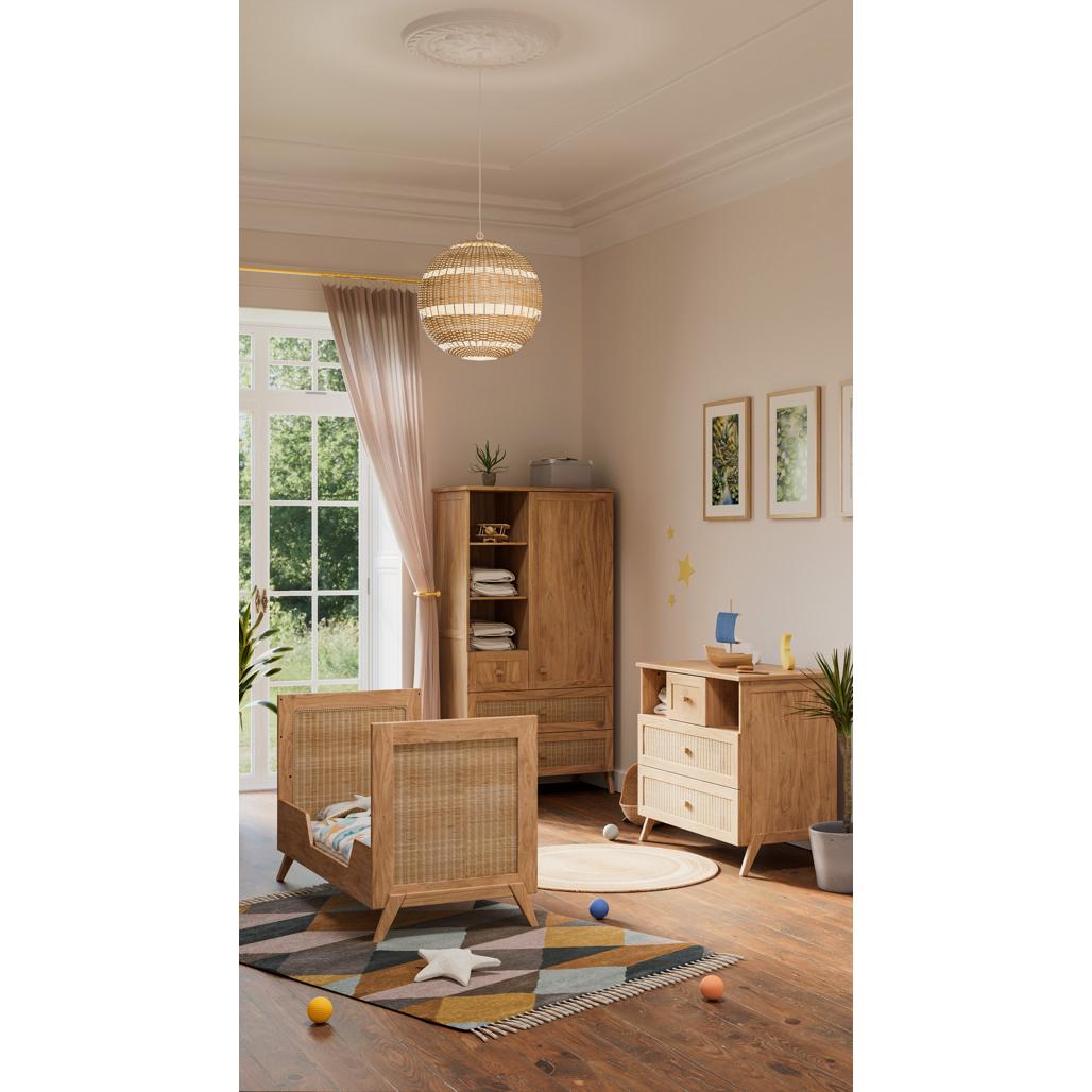 MARELIA BOIS Evolutive Bed 60X120 - Natural