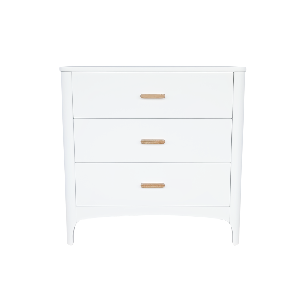 NEREE  COMMODE / BIG CHEST OF DRAWERS H88.8cm - Neige