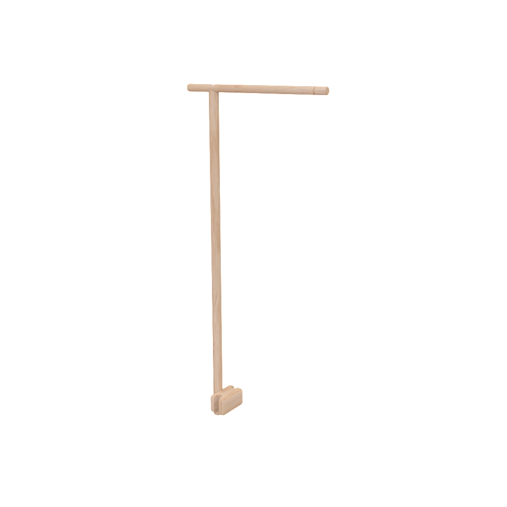 Bed Net Holder Solid Wood - Natural
