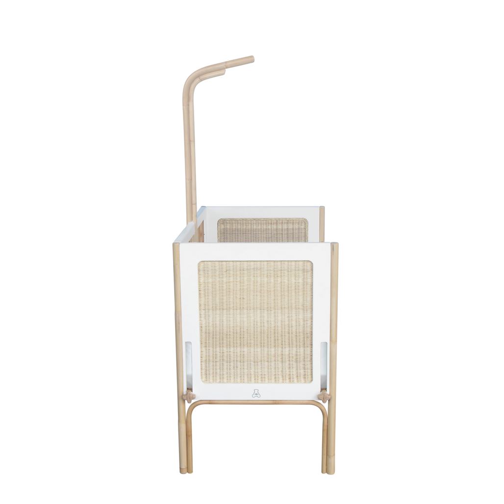 Oceania Co-Sleeping Cradle - Neige