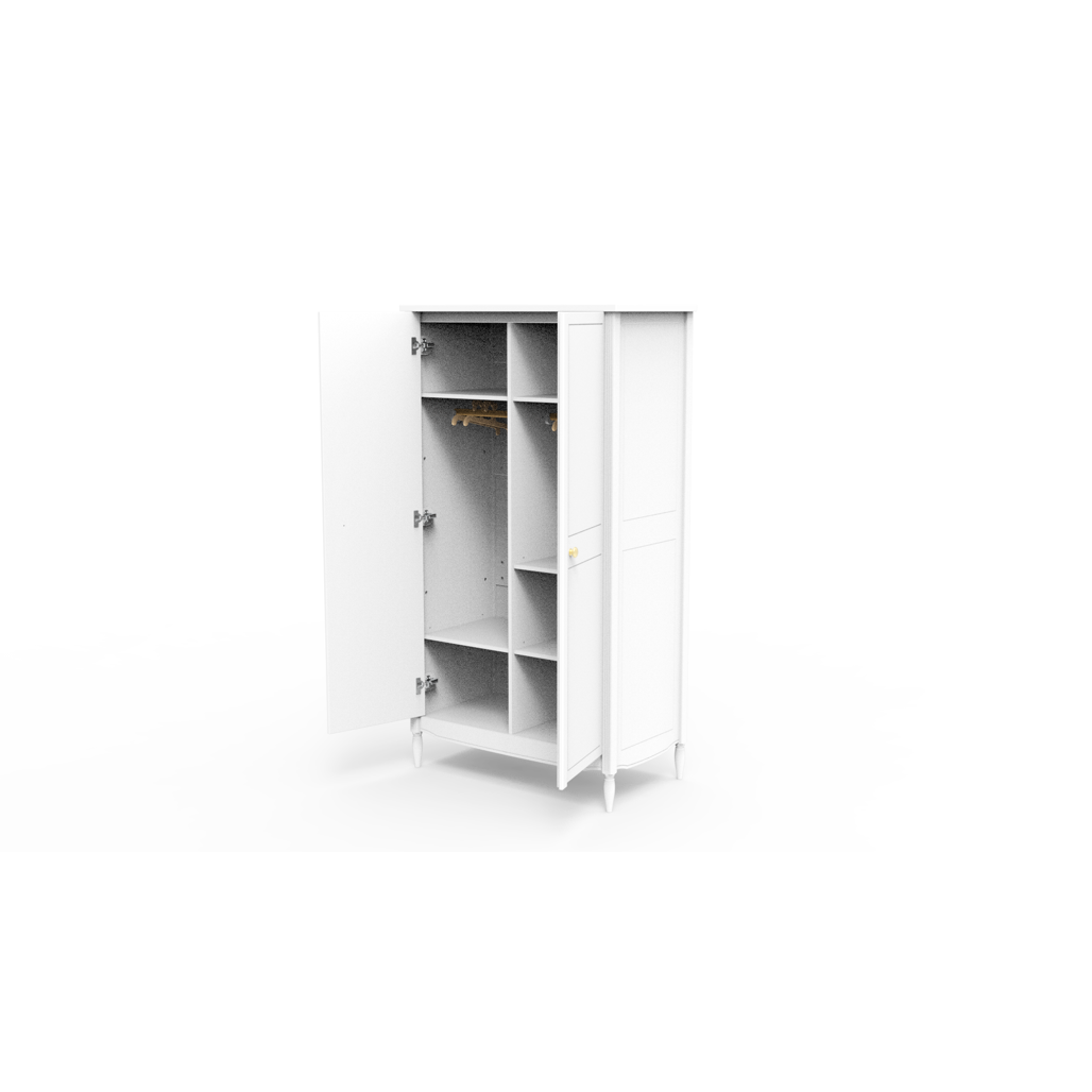 LAFAYETTE Armoire / Wardrobe - Neige