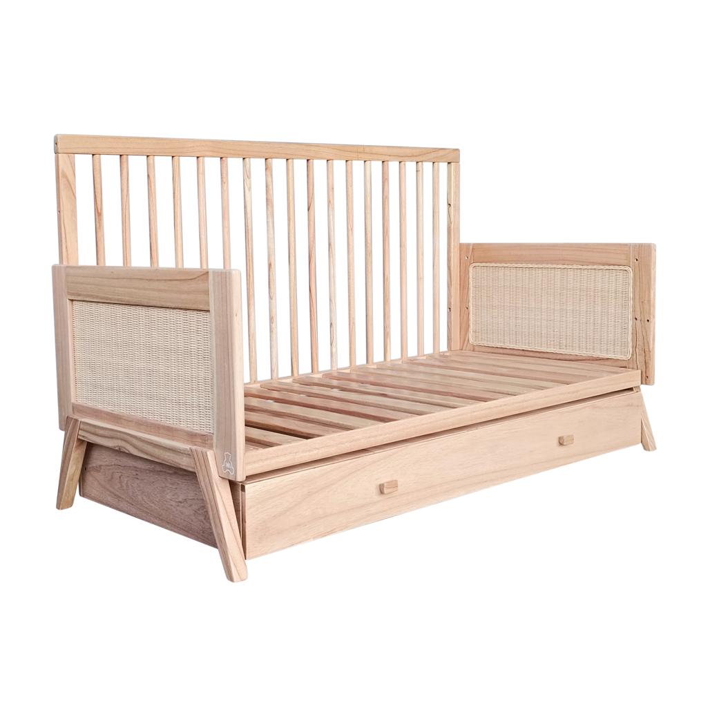 MARELIA BOIS Evolutive Bed 70X140 - Natural