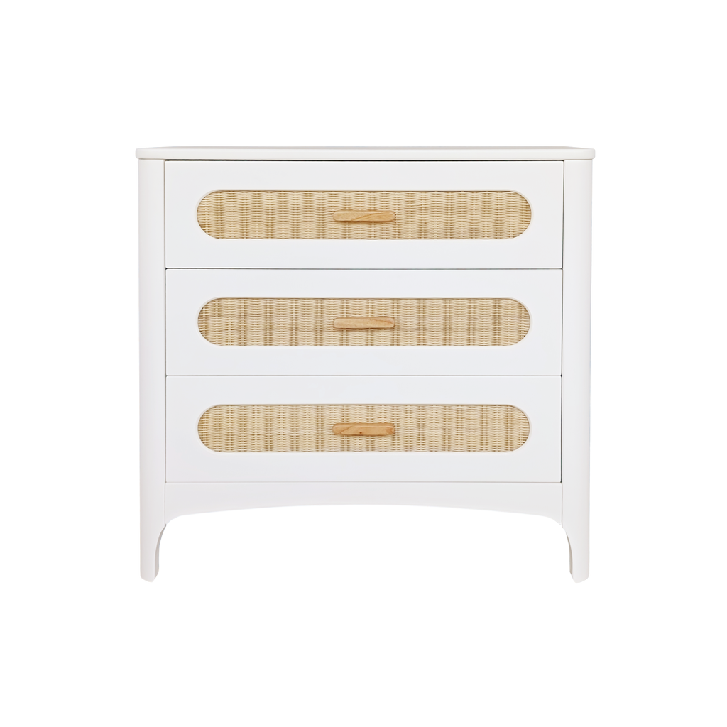 NEREIDES  COMMODE / BIG CHEST OF DRAWERS H88.8cm - Neige