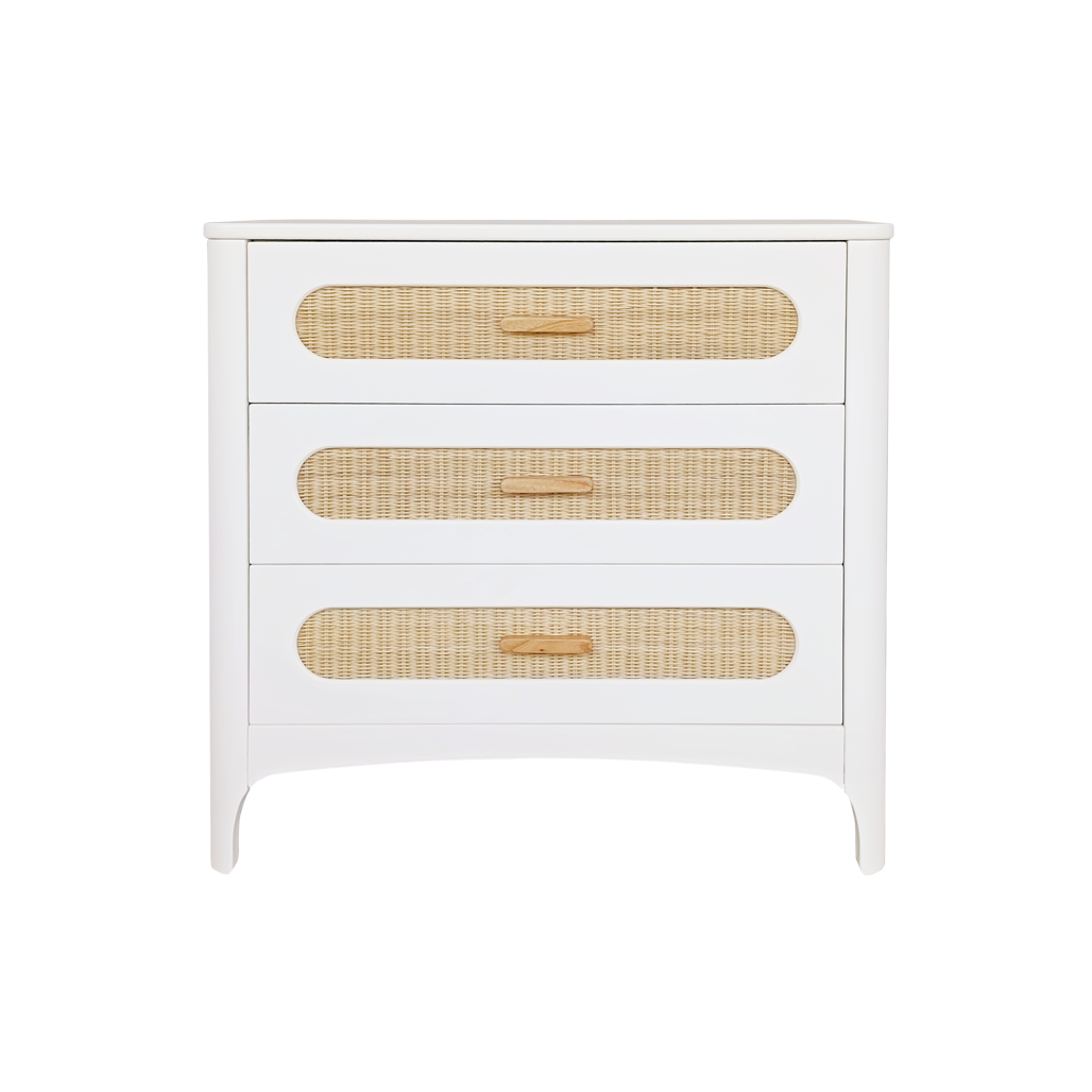 NEREIDES  COMMODE / BIG CHEST OF DRAWERS H88.8cm - Neige