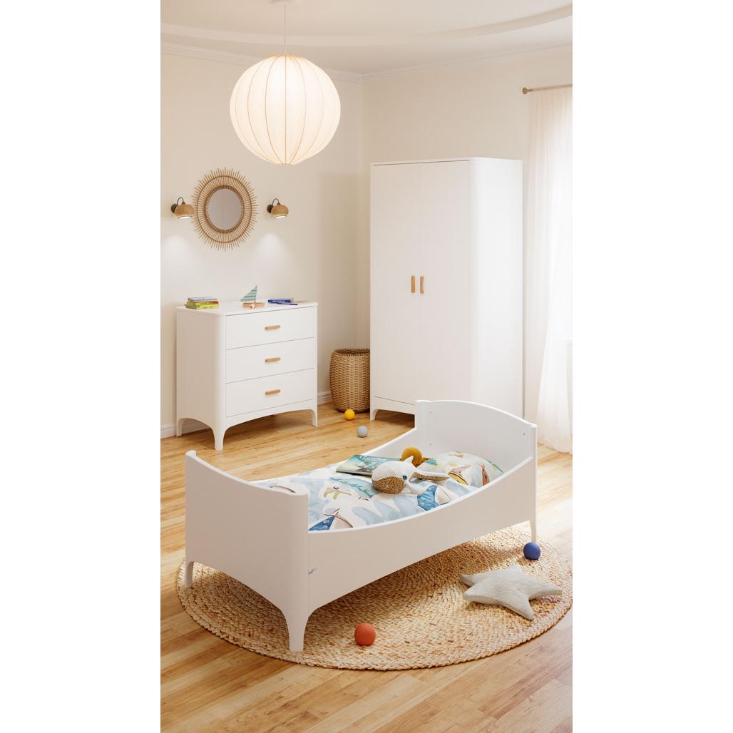 NEREE  COMMODE / BIG CHEST OF DRAWERS H88.8cm - Neige