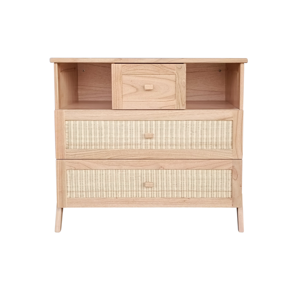 MARELIA BOIS Commode / Big Chest of Drawers - Natural