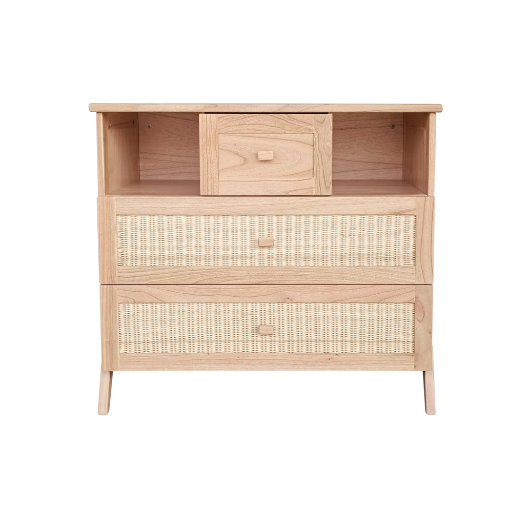 MARELIA BOIS Commode / Big Chest of Drawers - Natural
