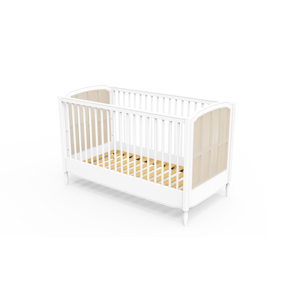 HERMIONE Lit / Bed 70X140  H86cm - Neige