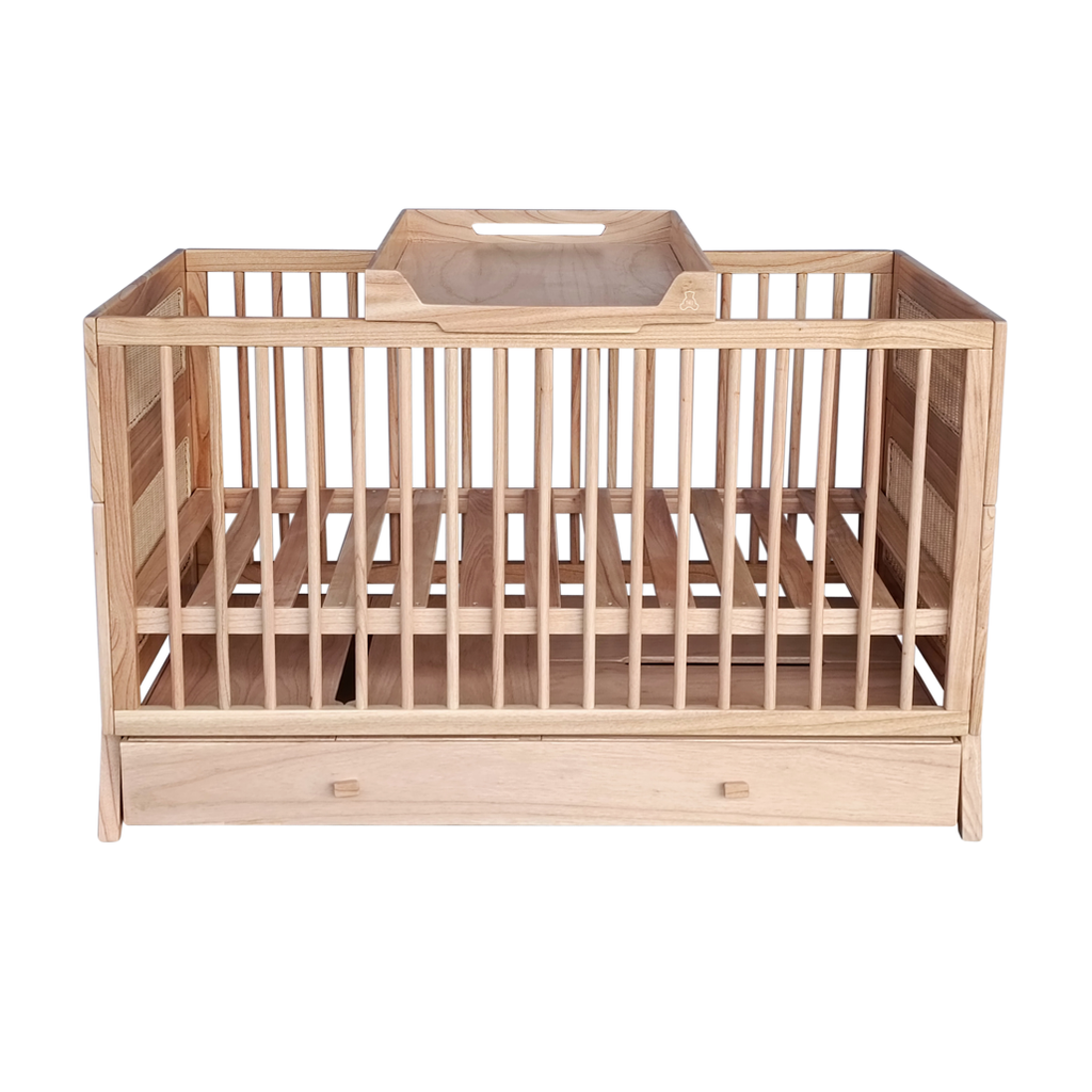 MARELIA BOIS Evolutive Bed 70X140 - Natural