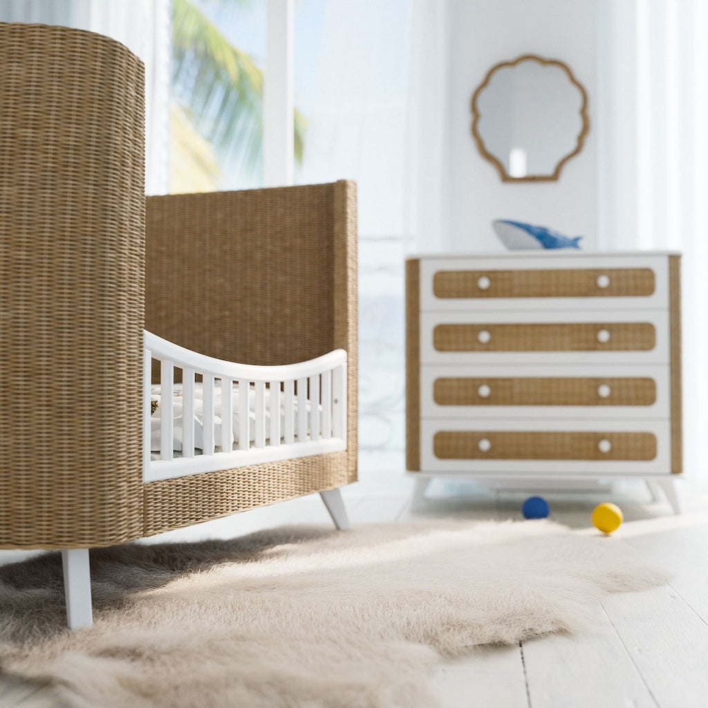 Coquillage Evolutive Bed 60 x 120 - Neige